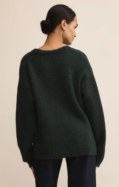 Snowed In Sweater Garland Green