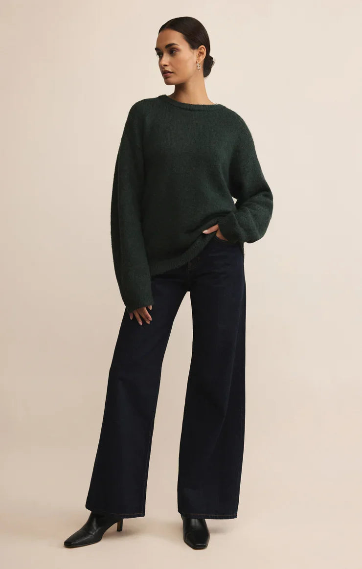 Snowed In Sweater Garland Green