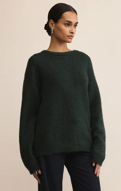 Snowed In Sweater Garland Green