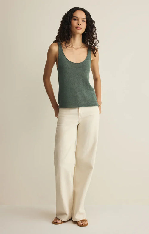 Everglade Perch Linen Tank
