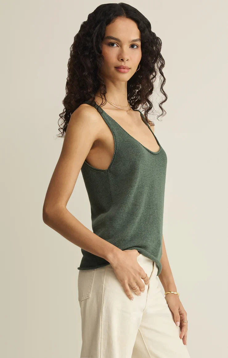Everglade Perch Linen Tank
