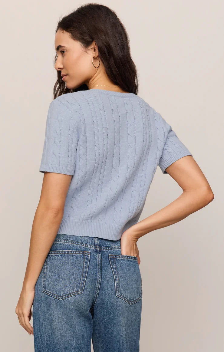 Cera Cardigan- Skyline