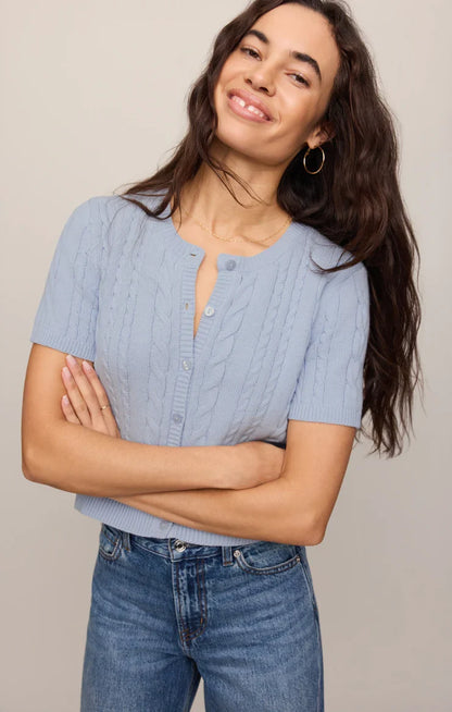 Cera Cardigan- Skyline