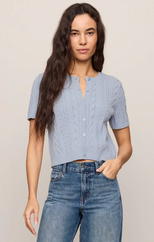 Cera Cardigan- Skyline