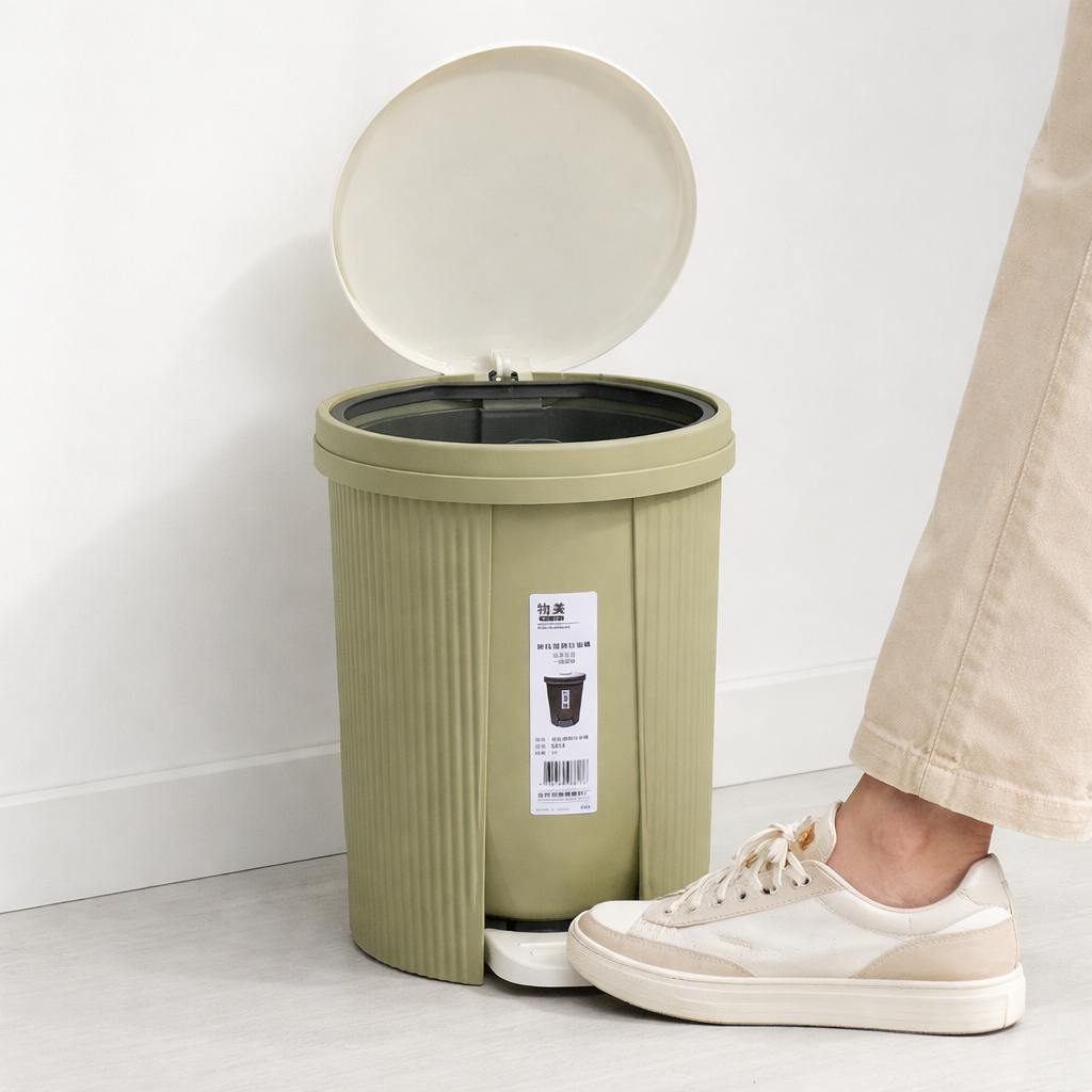Zidello Soft Closing Pedal Bin – Oval Design