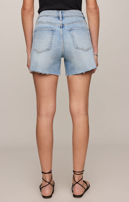 Jonah Mid Rise Relaxed Short- Avalon