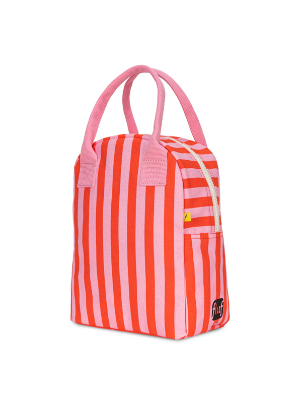 Zipper Lunch: Awning Stripe Pink