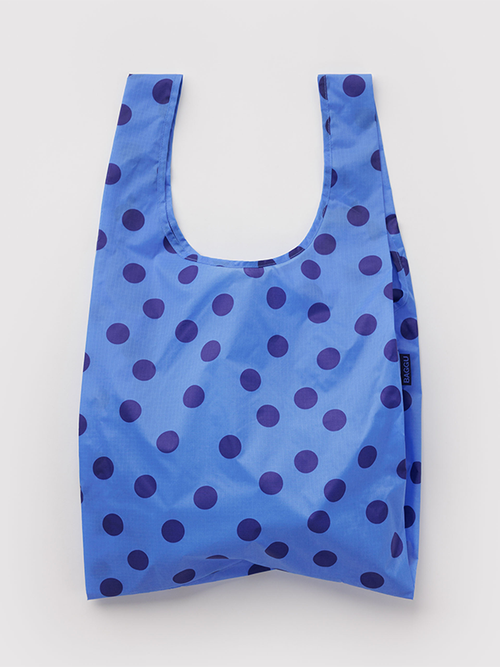 Standard Baggu: Blue Polka Dot