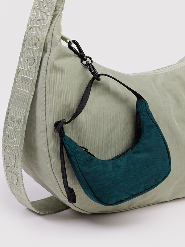 Crescent Bag Charm: Deep Sea
