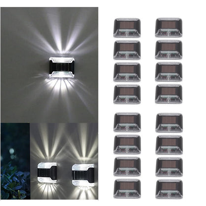 16 Pack Solar Up and Down Wall Light