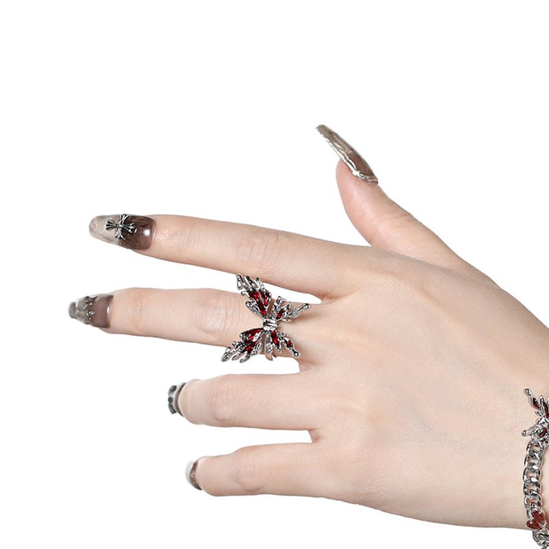 Bloody Butterfly Ring
