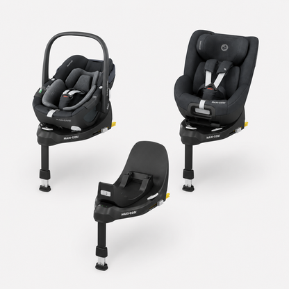 Maxi-Cosi Pearl 360 Pro & Pebble 360 Pro Bundle | i-Size Car Seats + FamilyFix 360 Pro Base Ex Display Single Piece