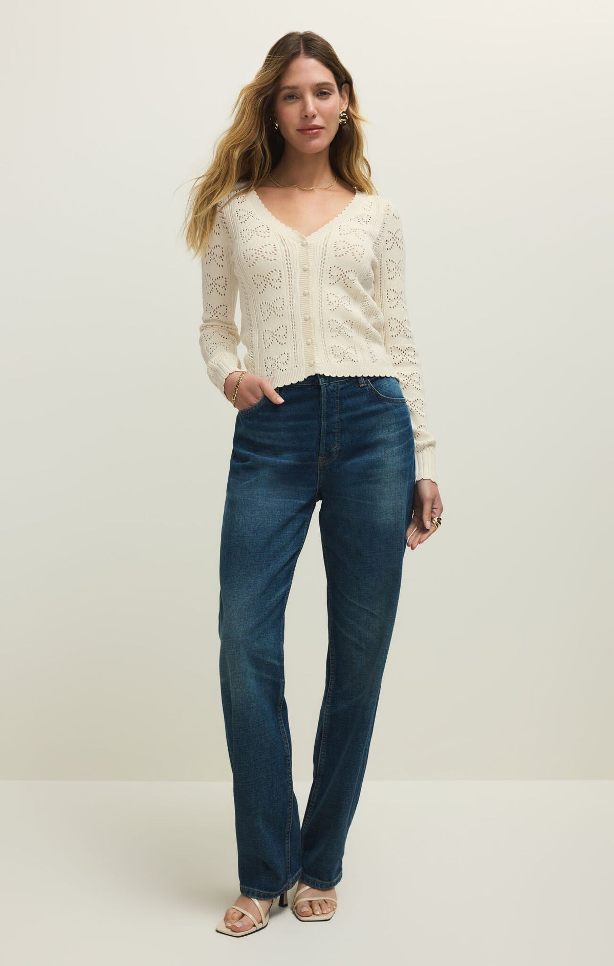Gema Hearts Cardigan