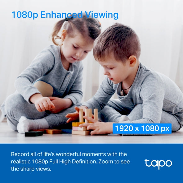 Tapo C200P2 Pan/Tilt Wi-Fi Camera – 1080p, Alarms, Motion Alerts