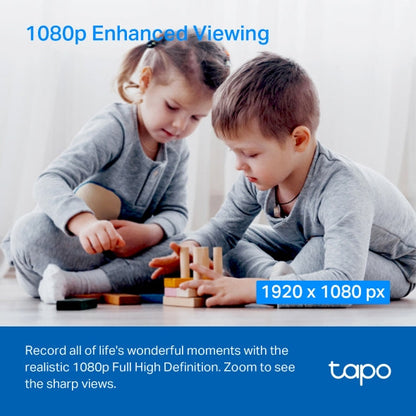 Tapo C200P2 Pan/Tilt Wi-Fi Camera – 1080p, Alarms, Motion Alerts