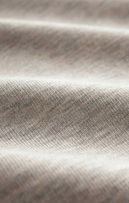 Second Skin Crew Neck Long Sleeve- Natural Heather