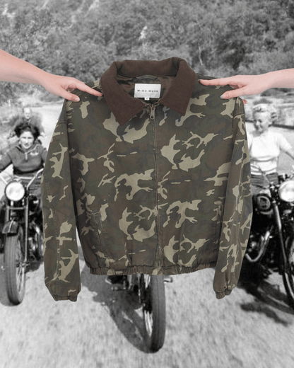 Camo Bomber Jacket