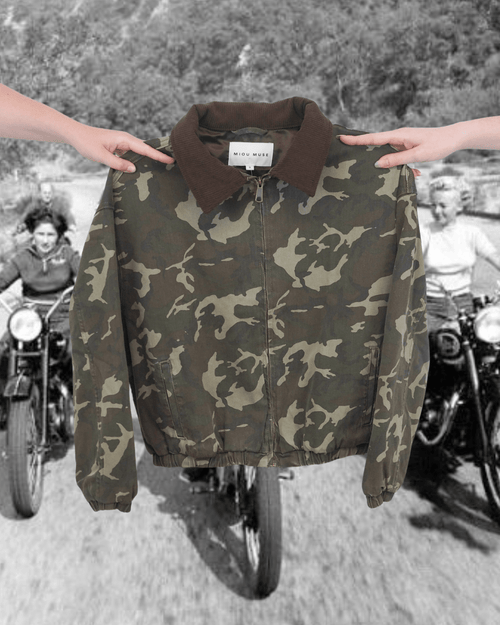 Camo Bomber Jacket