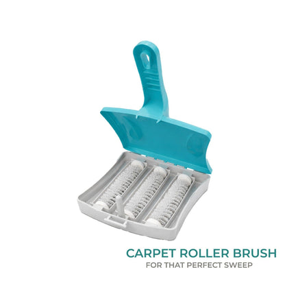 Zidello Carpet Cleaning Roller Brush with three rollers