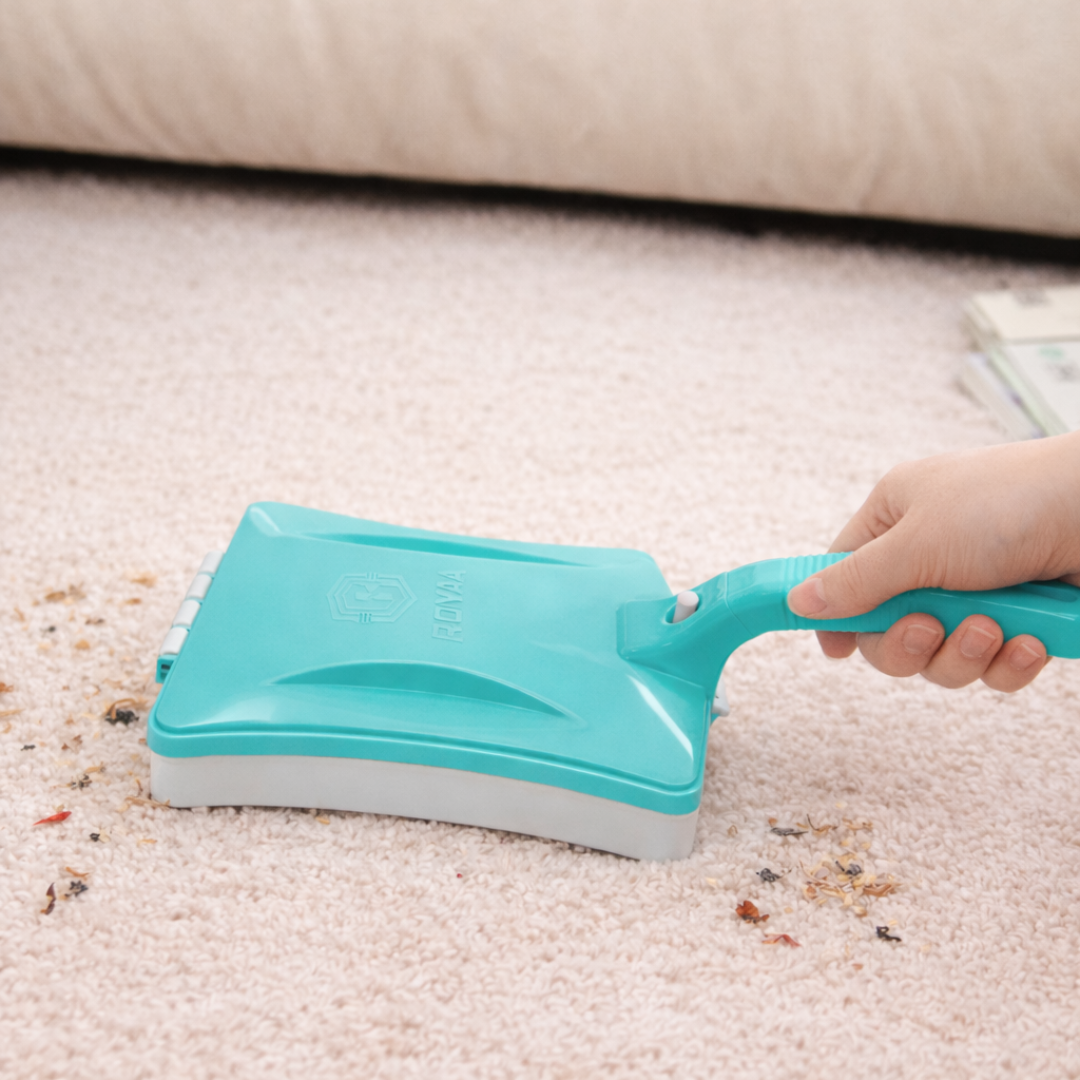 Zidello Carpet Cleaning Roller Brush with three rollers