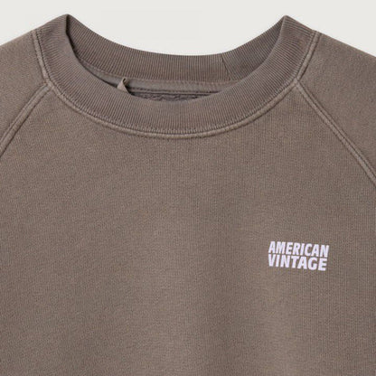 AMERICAN VINTAGE KIDS IZUBIRD SWEATSHIRT - VINTAGE ASH