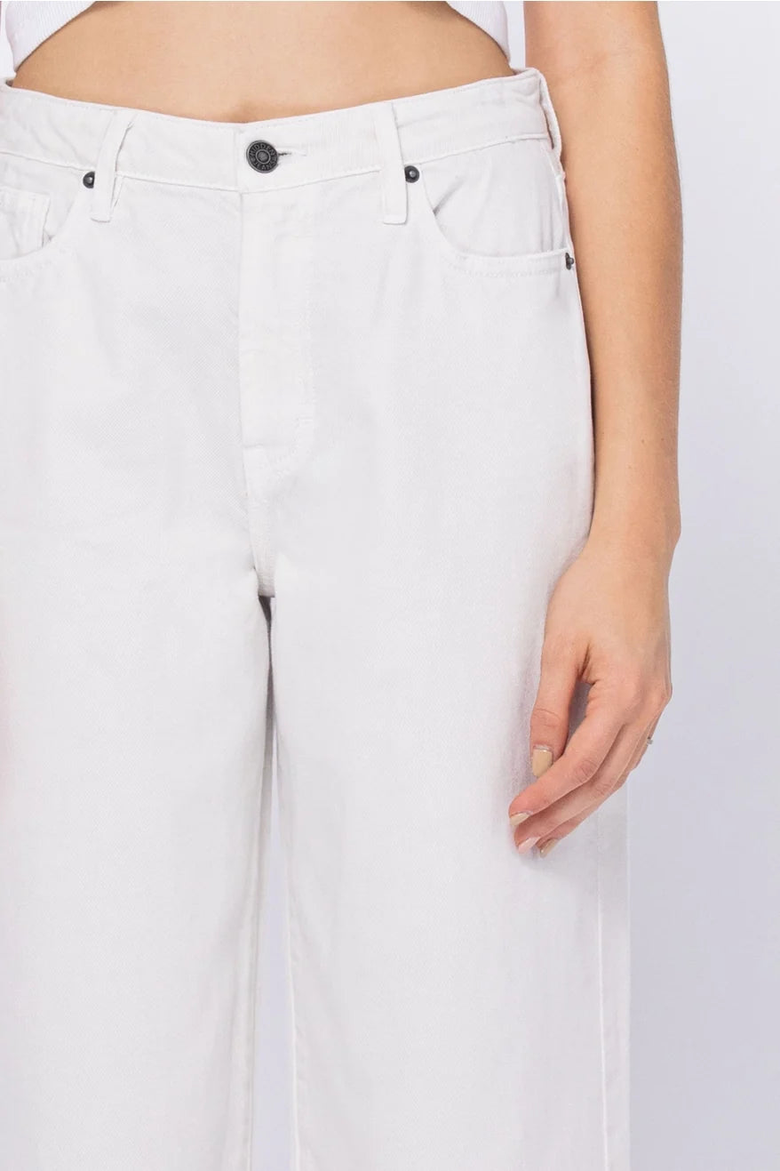 Sea Salt Color Clean Summer Wideleg [Nori] 27" Inseam
