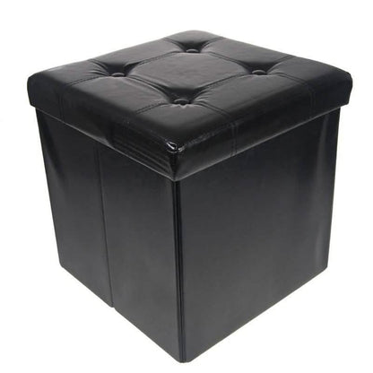 Collapsible Storage Ottoman & Foot Rest