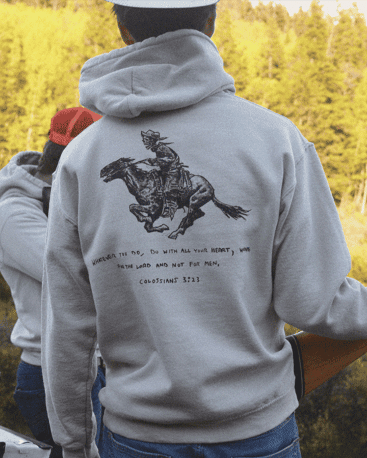 Broken Bow- Colossians 3:23 Mid-Weight Hoodie