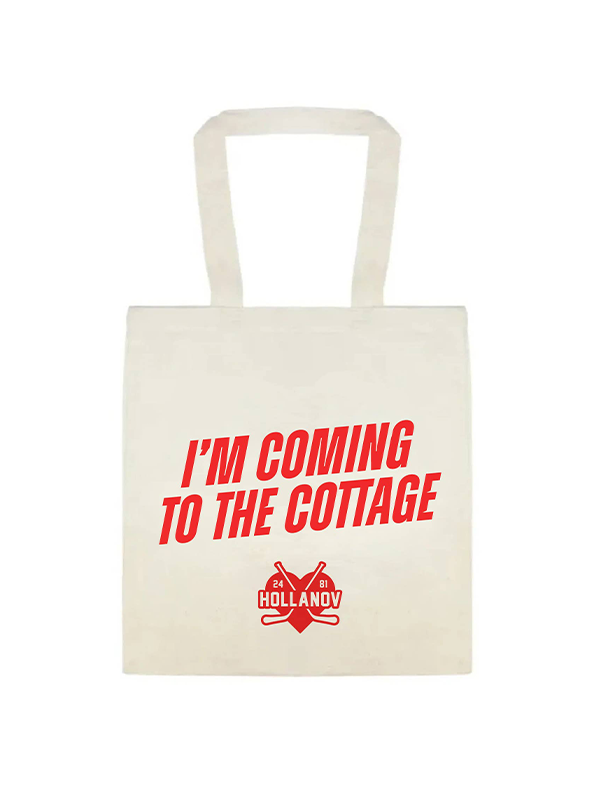 I'm Coming To The Cottage Tote Bag (FINAL SALE)