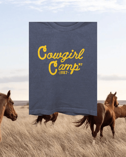 "Cowgirl Camp" Muscle Tank