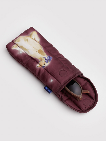 Puffy Glasses Sleeve: Fancy Dogs (FINAL SALE)