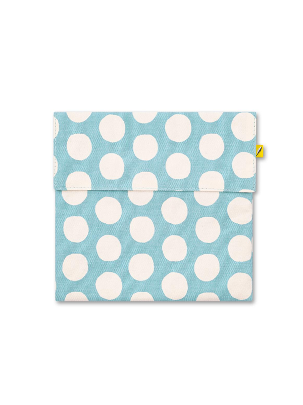 Flip Snack Bag: Dot Blue