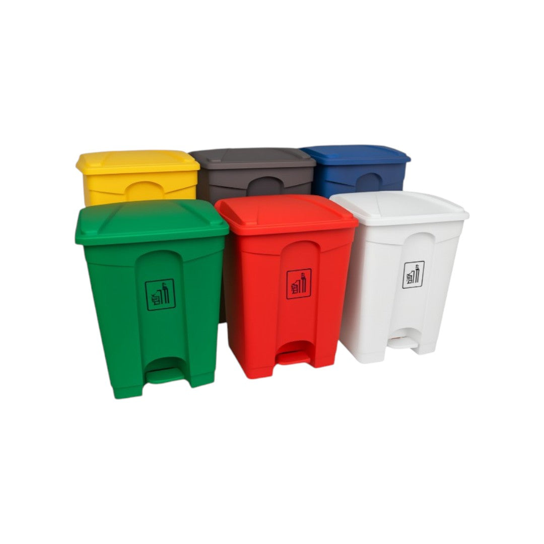 Zidello 70L Plastic Pedal Bin (Random colours)