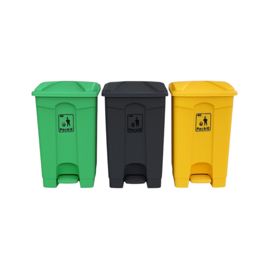 Zidello 70L Plastic Pedal Bin (Random colours)