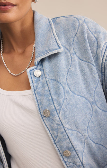 Boulder Knit Denim Jacket