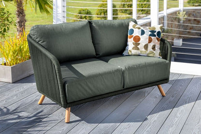 Hartman Eden 2 Seater Lounge Set in Juniper | Luxury Garden Seating