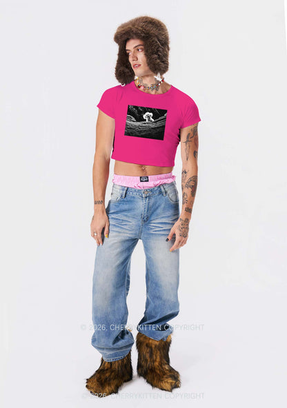 Halloween Bichon Frise Dog Y2K Baby Tee Cherrykitten