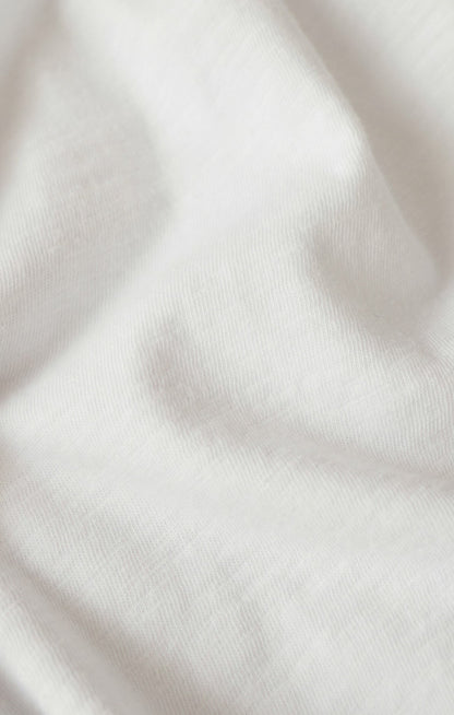 Modern Slub Tee - White