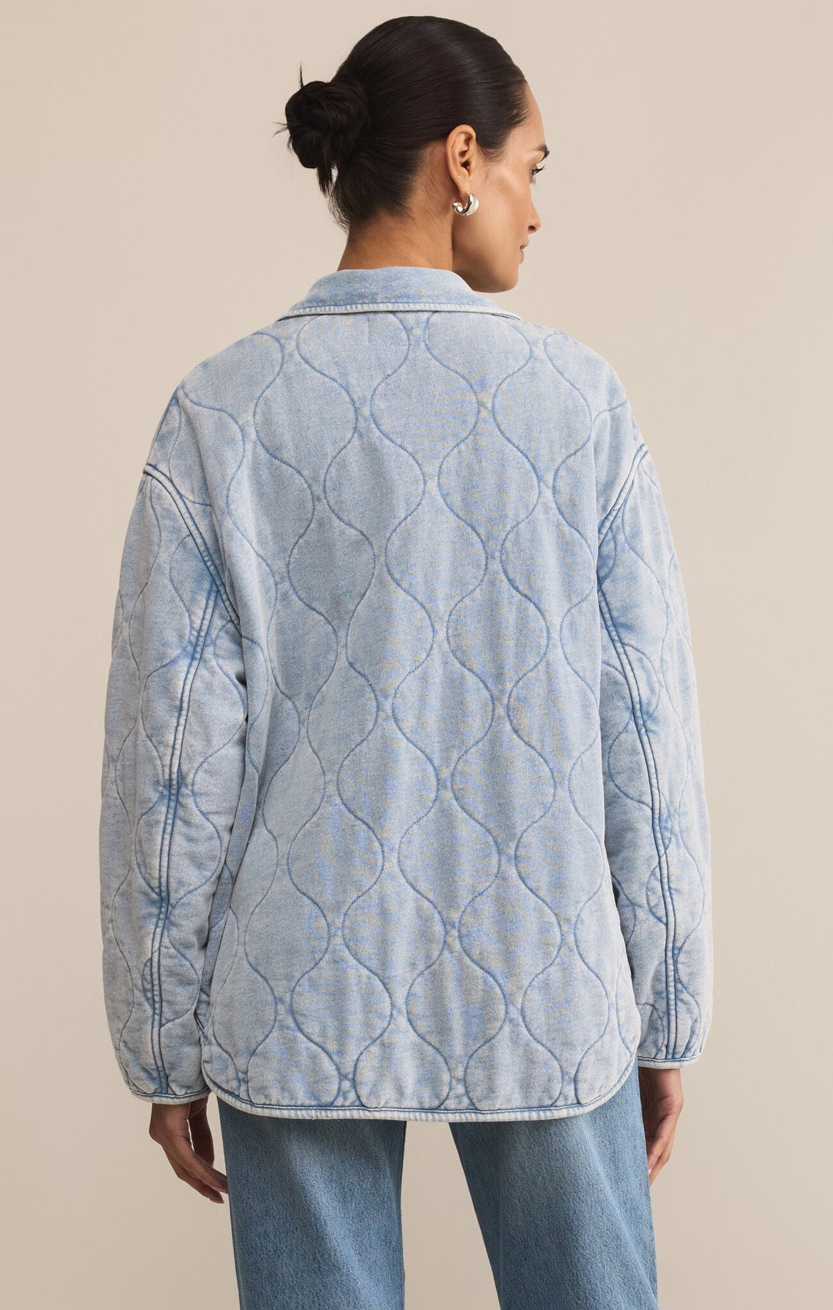 Boulder Knit Denim Jacket