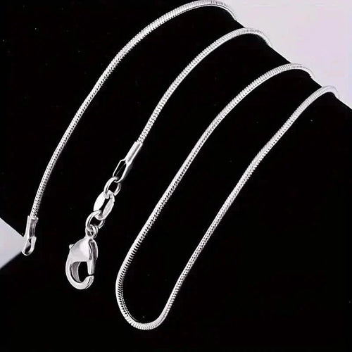 Exquisite Casual Snake Necklace Collarbone Chain Couple Pendant