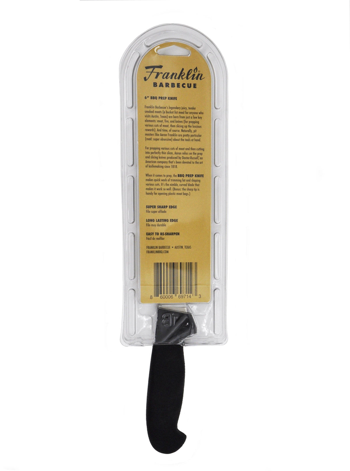 6 inch Franklin Barbecue Prep Knife