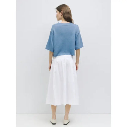 Stacey Half Cardigan- Blue