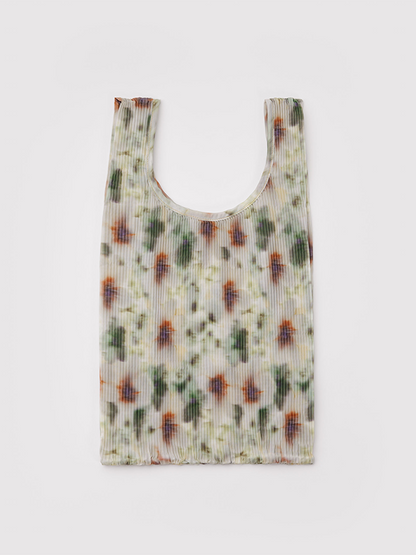 Pleated Baggu: Abstract Floral (FINAL SALE)