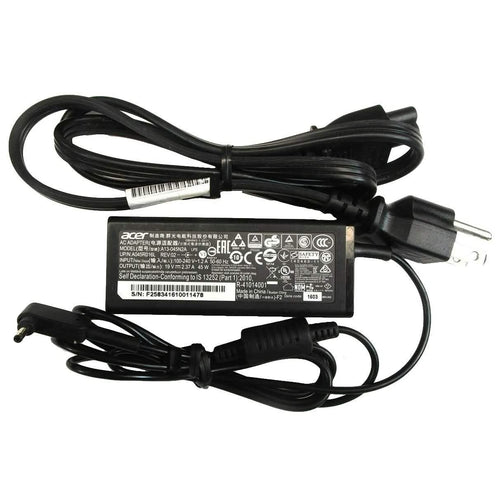 Acer Genuine Laptop Charger AC Power Adapter A13-045N2A A045R016L 3.0mm Tip 45W