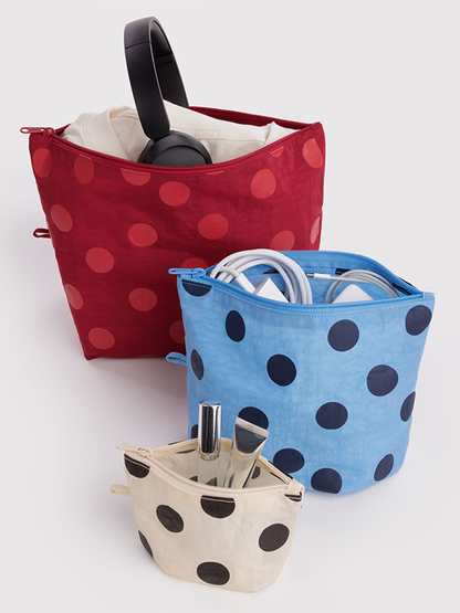 Go Pouch Set: Polka Dot Mix