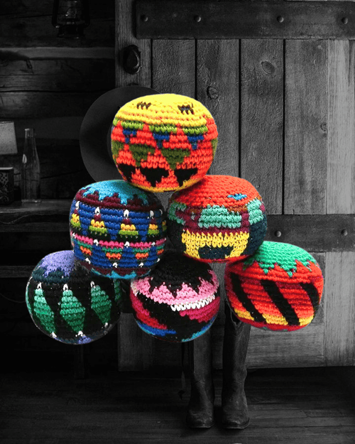 Crochet Hacky Sack Toy