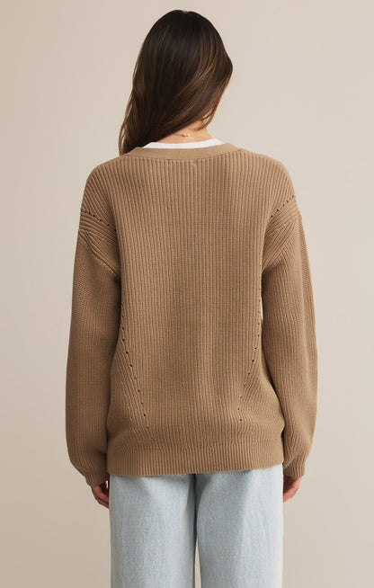 Voyager Cardigan- Desert Tan