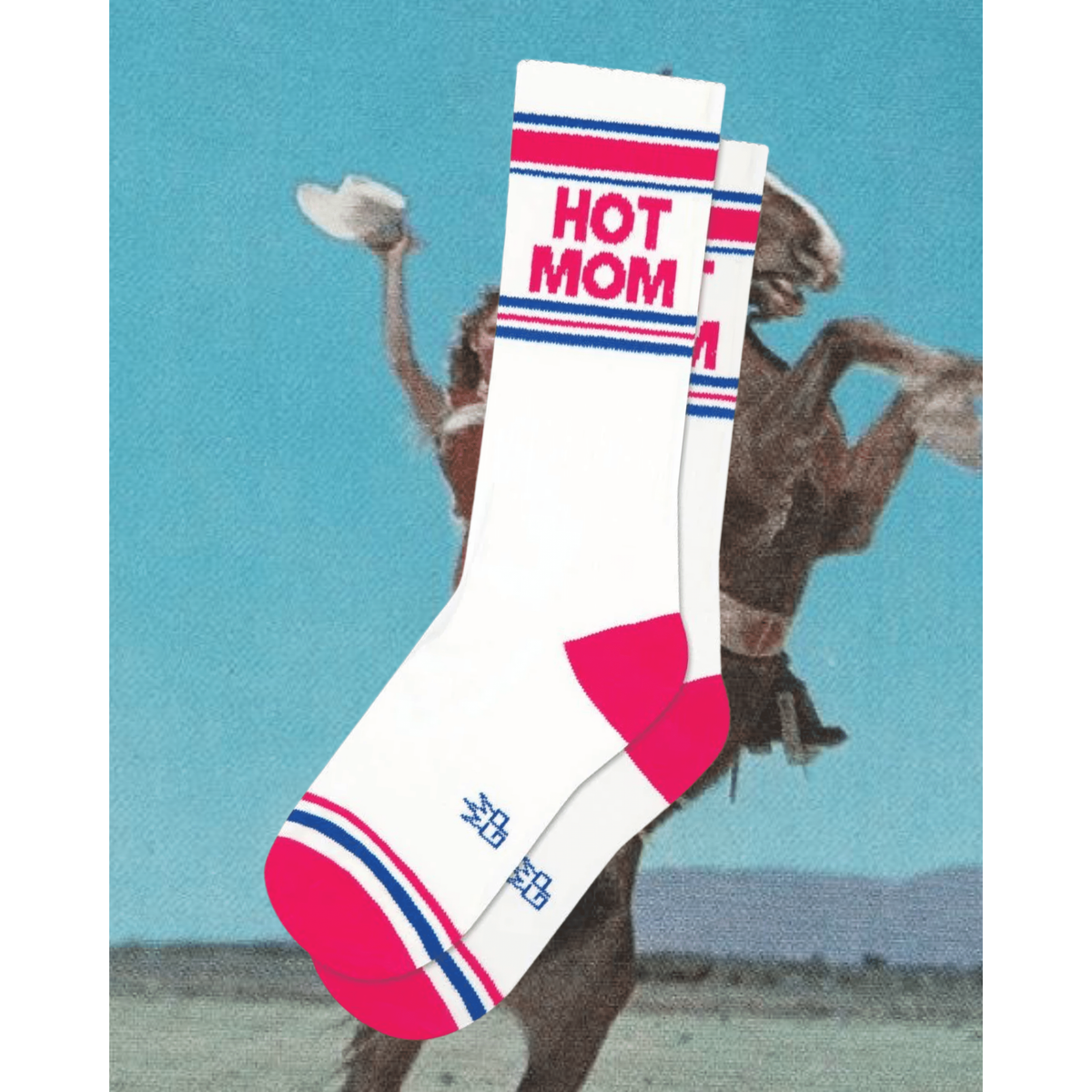 Hot Mom Gym Crew Socks