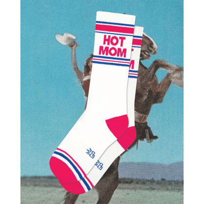 Hot Mom Gym Crew Socks
