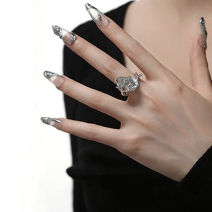 Ice Blue Gem Ring